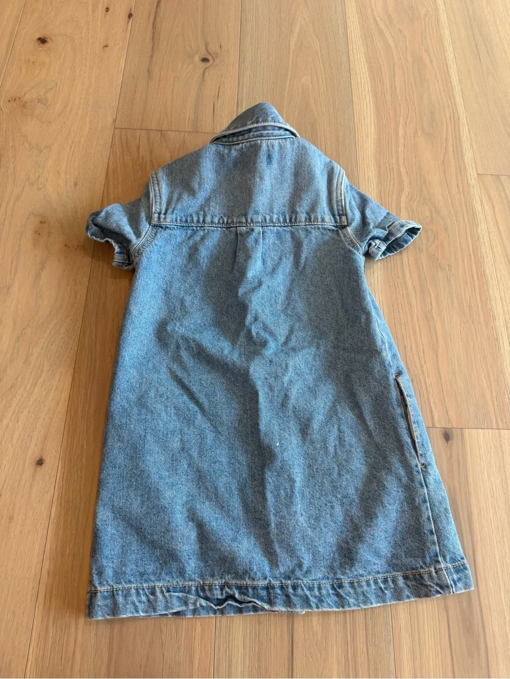 Old Navy Light Blue Denim Button-Front Girl's Dress Jacket